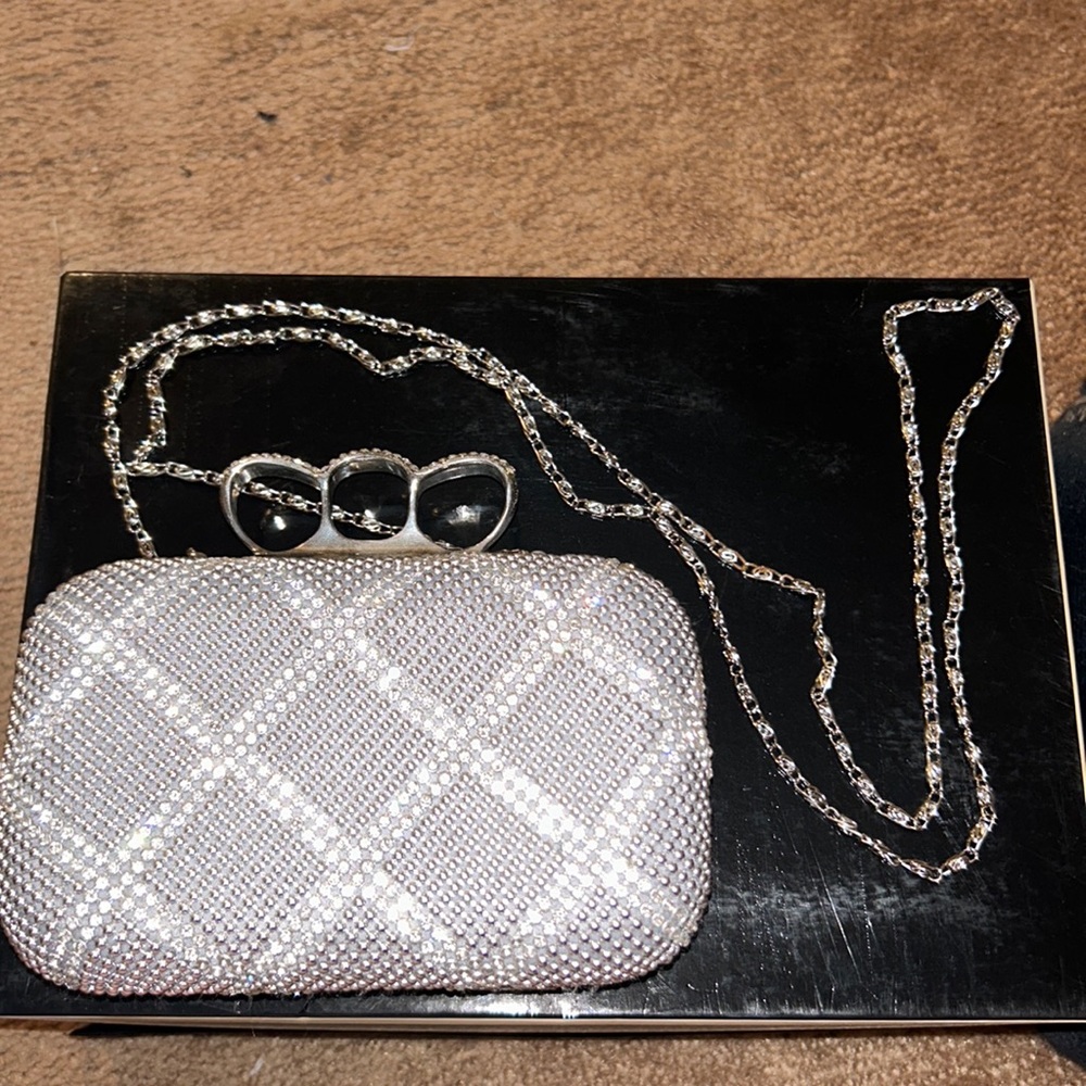 COPY - Silver Clutch Purse
